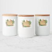 Gewürzmarken Lebensmitteletikett (Flaschen)