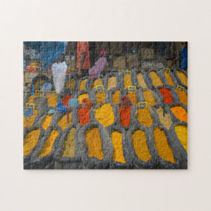 Gewürzmarkt Mosambik. Puzzle