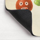 Gewürzpflanzen: Broccoli Tomato Eggplant Mousepad (Ecke)
