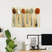 Gewürzplakate Poster (Heimbüro)