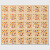 Gewürzpumpensaison Geschenkpapier (Flach)