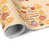 Gewürzpumpensaison Geschenkpapier (Rolleneckpunkt)