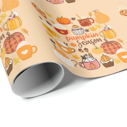 Gewürzpumpensaison Geschenkpapier (Rolleneckpunkt)