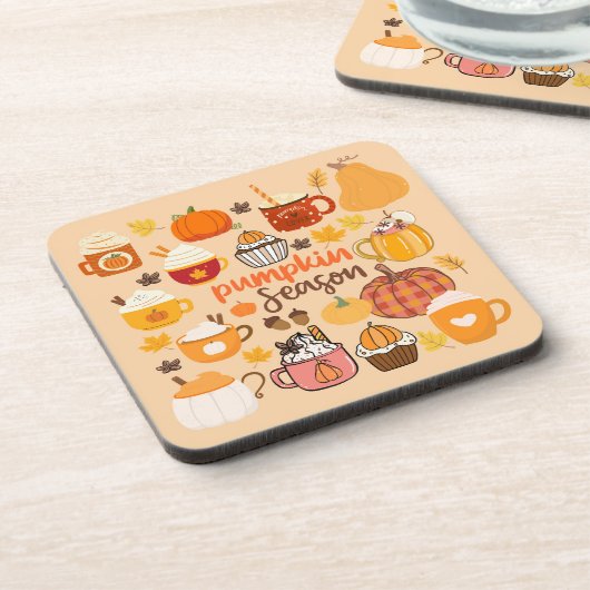 Gewürzpumpensaison Getränkeuntersetzer (Linke Seite)