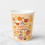 Gewürzpumpensaison Pappbecher (Rückseite)