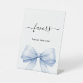 Gewürzschild blau-weiß sockelschild (Vorderseite)