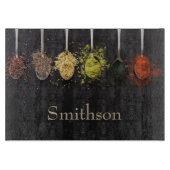 Gewürzspender Schneidebrett (Vorderseite)