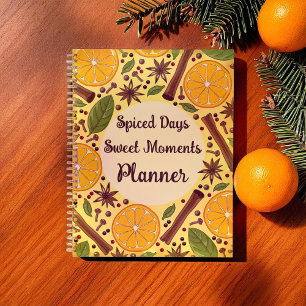 Gewürztage Sweet Moments hellgelber Planner Planer