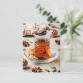 Gewürztee Postkarte (Stehend Vorderseite)