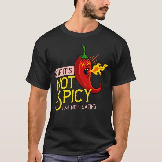 Gewürzter Chili Geschenk Jalapeno Habanero Paprika T-Shirt (Vorderseite)