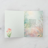 Gewürzter Jeremiah 29:11 Bibelverse Karte (Innenseite)