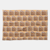 Gewürzter Südlicher Hummingvogel Kuchen Nachtisch Geschirrtuch (Horizontal)