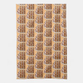 Gewürzter Südlicher Hummingvogel Kuchen Nachtisch Geschirrtuch (Vertikal)