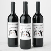 Gewurztraminer Gesundheit Weißer Weinangebot Weinetikett (Flaschen)