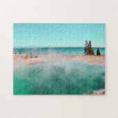 Geyser im Yellowstone-Nationalpark Puzzle (Horizontal)