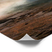 Geyser Island Foto Poster (Ecke)