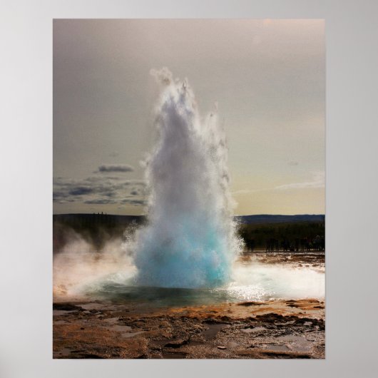 Geyser Island Foto Poster (Vorne)