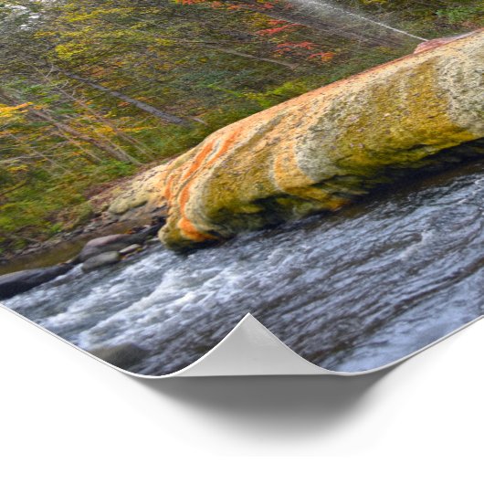 Geyser Island Spouter, Saratoga Springs, New York Poster (Ecke)