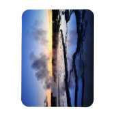 Geyser Smoke at Sunset Magnet (Vertikal)