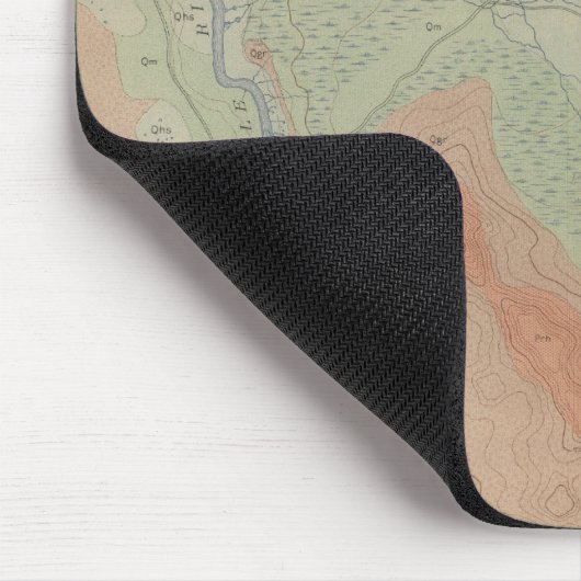 Geyserbecken Mousepad (Ecke)