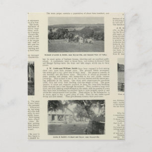 Geyserville, Kalifornien Postkarte