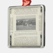 Geyserville, Kalifornien Silbernes Ornament (Links)