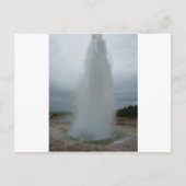 Geysir Postkarte (Vorderseite)