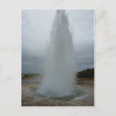 Geysir Postkarte (Vorderseite)