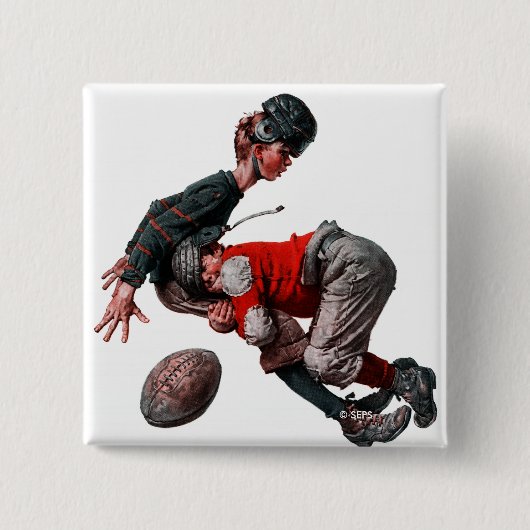 Gezackelt Button (Vorderseite)