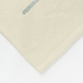Gezackelt Fleecedecke (Ecke)