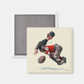 Gezackelt Magnet (Vorderseite/Rückseite)