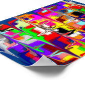 gezackt poster (Ecke)