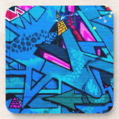 gezackte Linien Getränkeuntersetzer (Vorderseite)