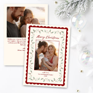 Gezackter Weihnachten Zwei Foto