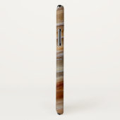 Gezacktes versteinertes Holz Case-Mate iPhone Hülle (Hinten/Rechts)