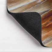 Gezacktes versteinertes Holz Mousepad (Ecke)