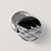 Gezählt auf dem Klavier Button (Vorne & Hinten)