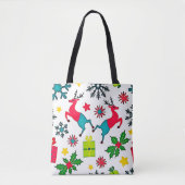 Gezahmes Winter-Wunder-Pattern Traum-Design Tasche (Vorderseite)