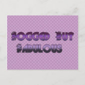 gezähmt, aber vornehm postkarte (Vorderseite)