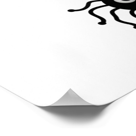 Gezänkter Web Spider Poster (Ecke)