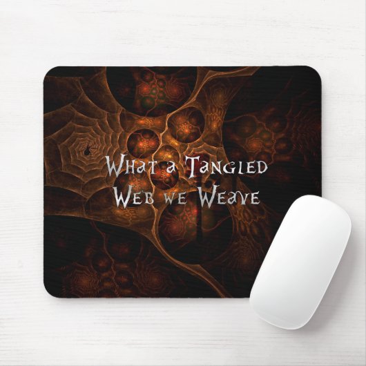 Gezänktes Web Mousepad (Mit Mouse)