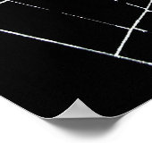 Gezänktes Web Poster (Ecke)