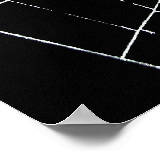 Gezänktes Web Poster (Ecke)