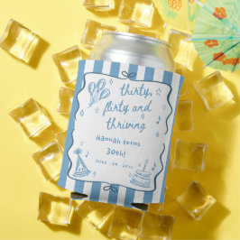 Gezeichnet 30, Kokett, & 30. Geburtstag Dosenkühler