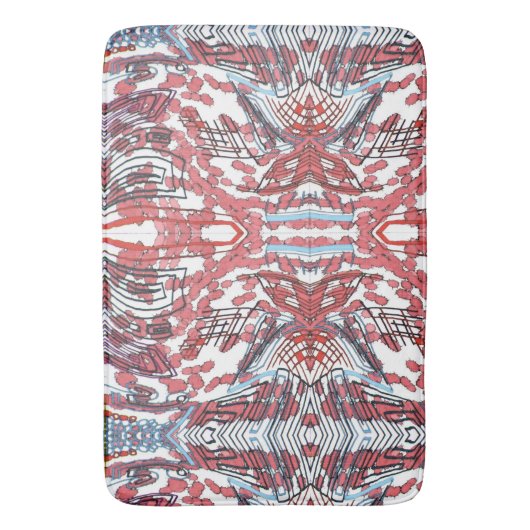 gezeichnet badematte (Vorderseite Vertikal)