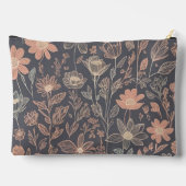 gezeichnet Blume für niedliche Illustrationsgrafik Zubehörtasche (Rückseite)