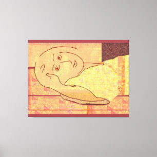 Gezeichnet für Matisse Leinwanddruck