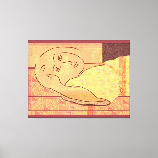 Gezeichnet für Matisse Leinwanddruck (Vorderseite)