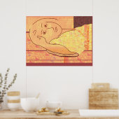Gezeichnet für Matisse Poster (Küche)