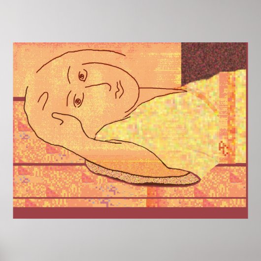 Gezeichnet für Matisse Poster (Vorne)